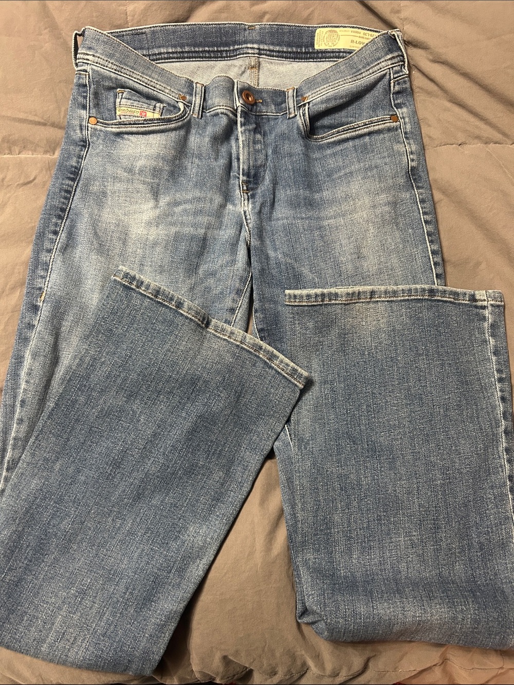 Classic Light Blue Womens Diesel Jeans